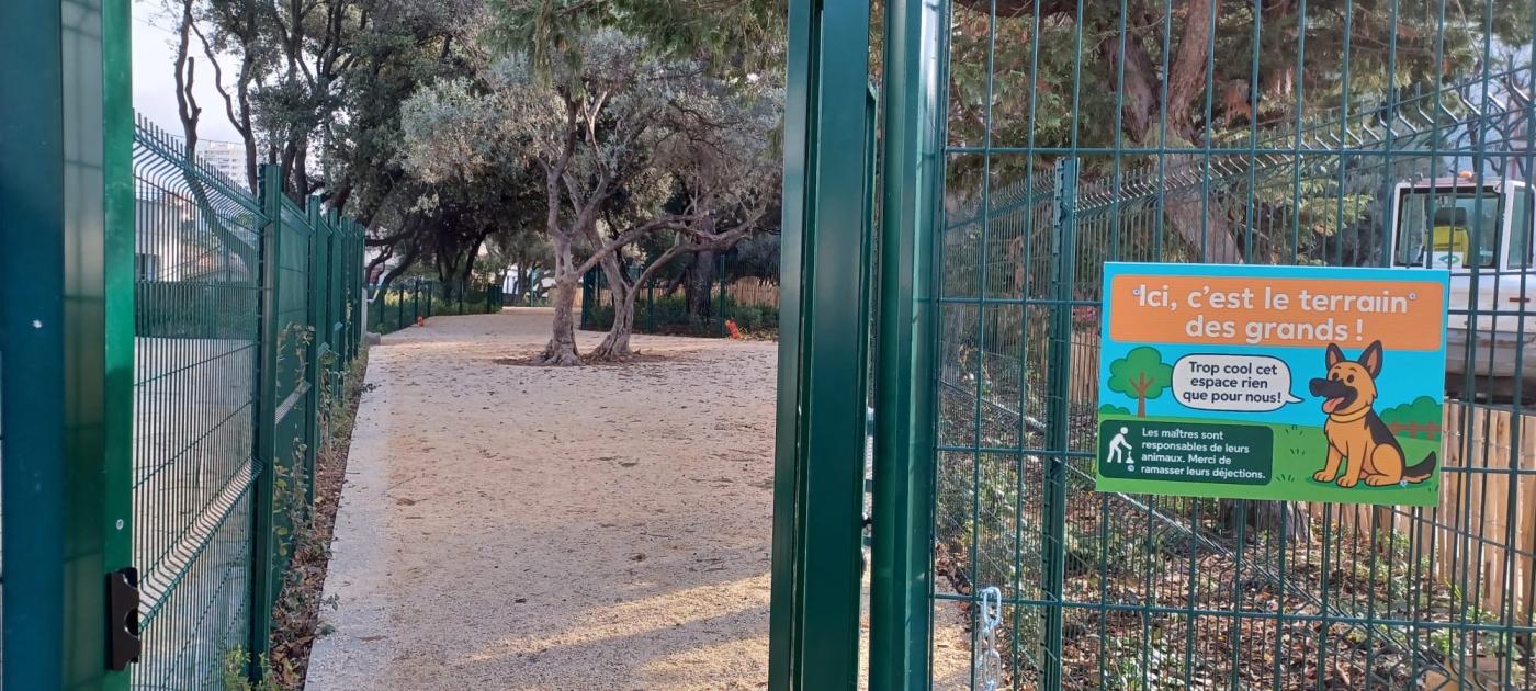  Ouverture de deux nouveaux caniparcs – Jardin de la Maternité 
