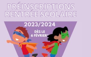 Préinscriptions scolaires