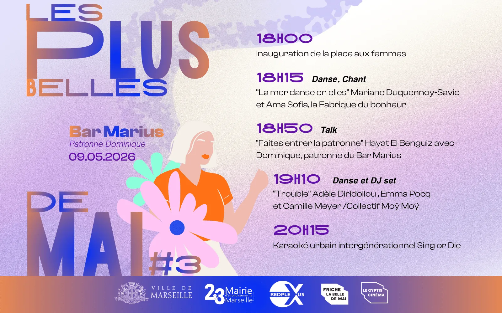 bar marius - les plus belles de mai