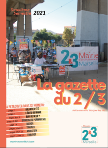 Couverture de la Gazette, sommaire et photo de la Fiesta des asso'